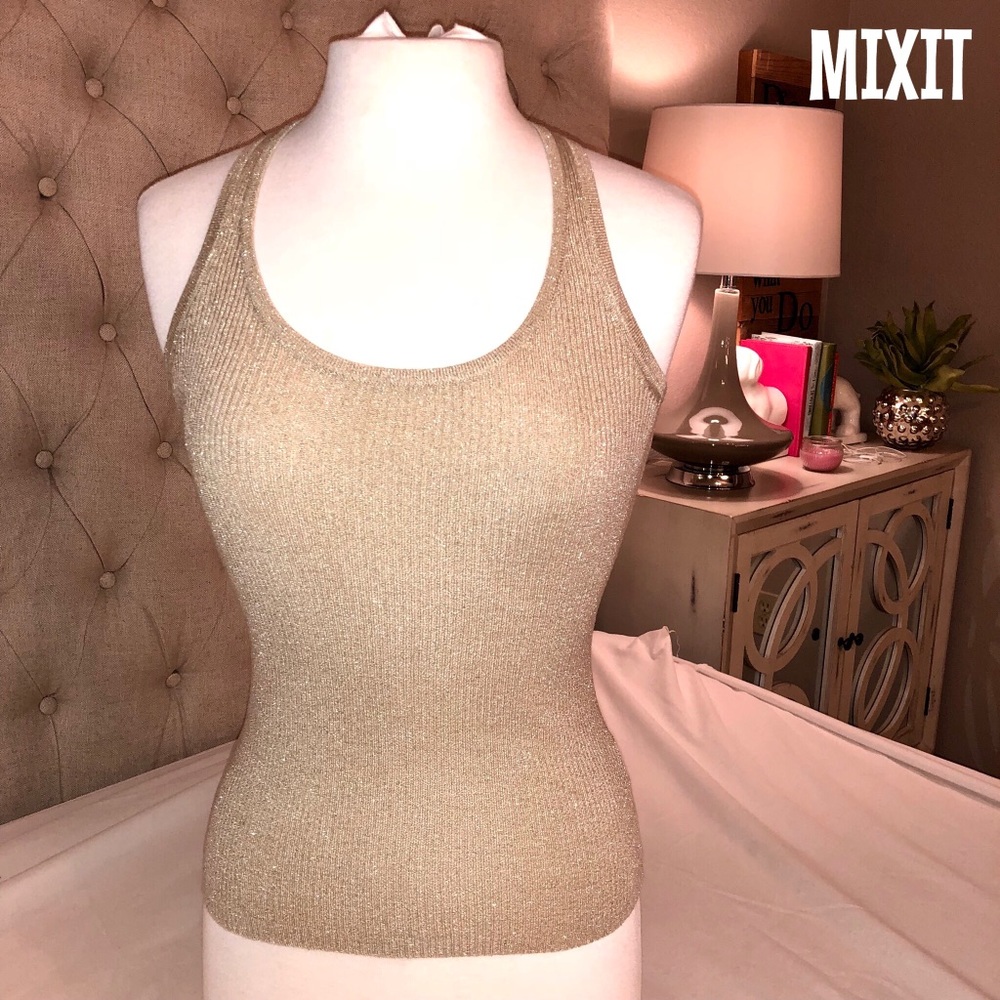 Mixit Gold Tank Top